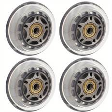 TEMU 4pcs, 75x23mm Luggage Wheel Swivel Polyurethane Wheels For Office Chairs, Scooter Wheels