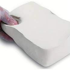 TEMU 1.1 Lbs 500g Air-dry Modeling Clay - White Flexible Air-dry Clay, Suitable For Sculpture, Ceramic Art, Diy Crafts - Ideal For Adults, Art Classes And | Durable Clay