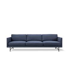 Calmo Sofa 80 - 3 pers. - Blå Sunniva 783