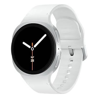 Galaxy Watch 8, 3,3 cm (1,3") AMOLED, 40 mm, digital touchscreen, 438 x 438 pixels, 4G, Wi-Fi, GPS (Satellite), sølv