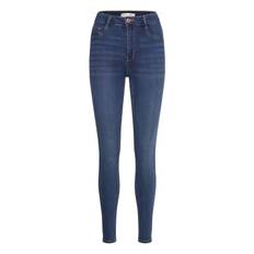GINA TRICOT Molly High Waist Jeans |Blue |XL