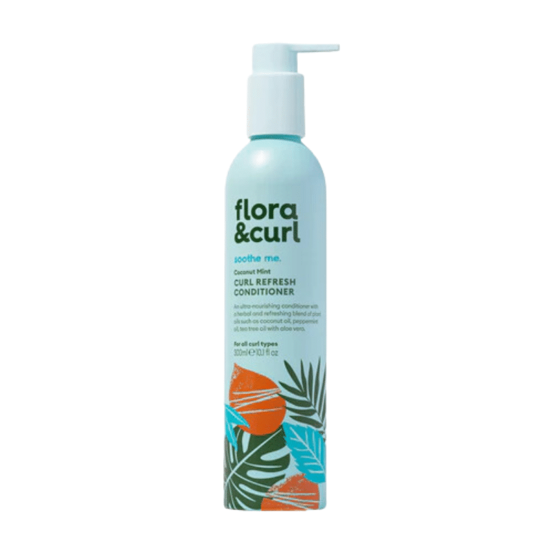 Flora & Curl Soothe Me Coconut Mint Curl Refresh Conditioner