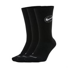 Nike Everyday Elite Crew Sock 3-pack Svart