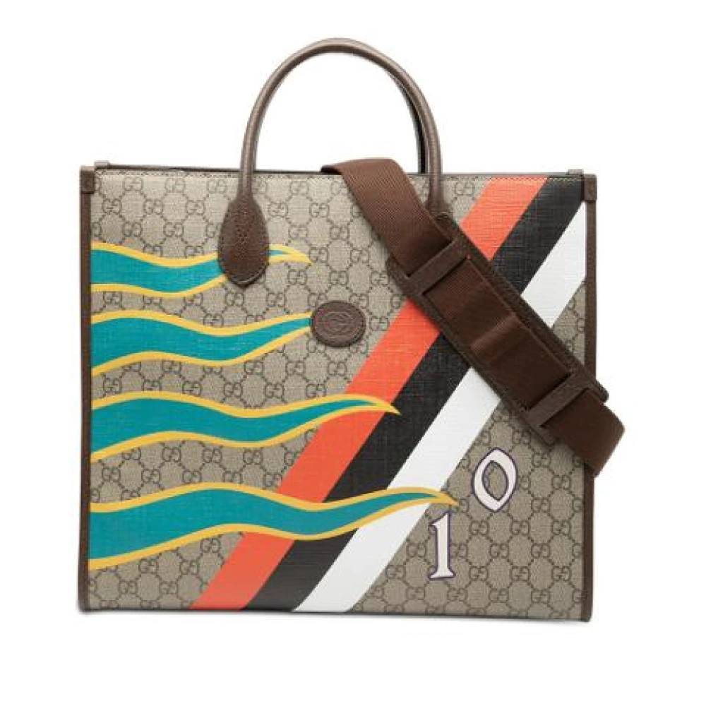 Gucci Vintage Pre-owned Vintage Tote Bag - Vintage - Dame - Flerfarvet - ONE SIZE -