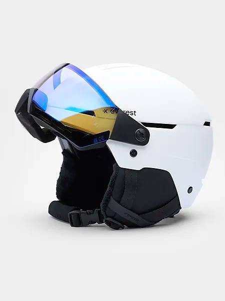 Everest J Alpine Visor Mips Helmet Hjälmar White - 49-54