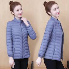Women Winter Coat Autumn Ultralight Duck Down Jacket for Women Slim Puffer Jacket Portable Outerwear Windproof Down Coat S grön