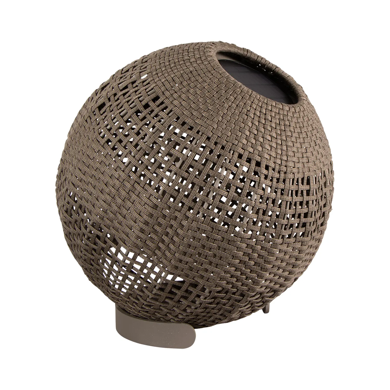 Illusion lampa rund taupe - Taupe