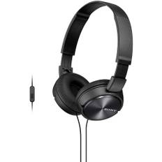 Sony MDR-ZX310AP Headphone with Smartphone Mic & Control, Black