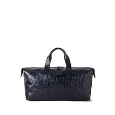 Mulberry - Heritage mellanstor duffelväska - herr - läder av nötkreatur - one size - Blå