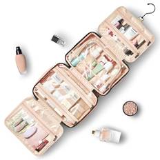 Rejse-makeuptaske med stor kapacitet - Pink