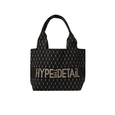 Hype the Detail tote bag med logo i sort