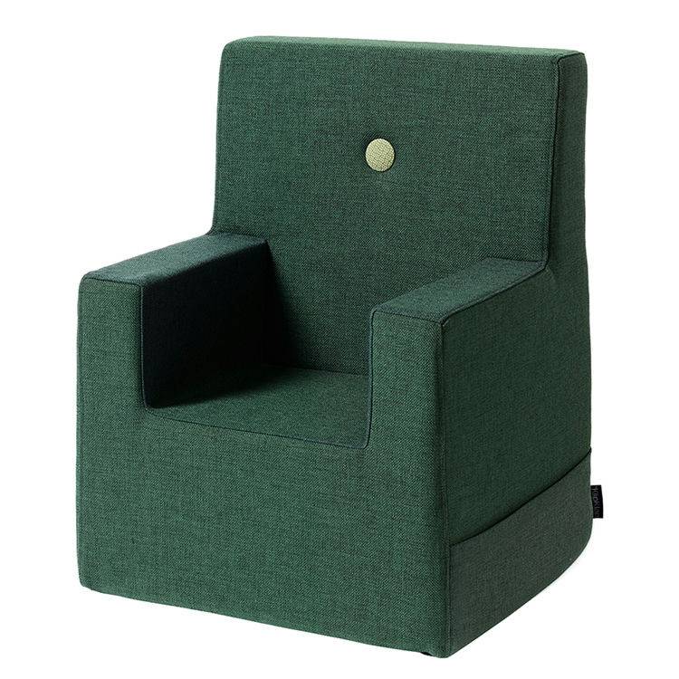 by KlipKlap KK Barnstol Deep green w/light green KK Kids Stol XL