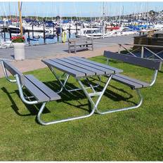 Bänkbord Robust Picknick 180 rygg EdenWood