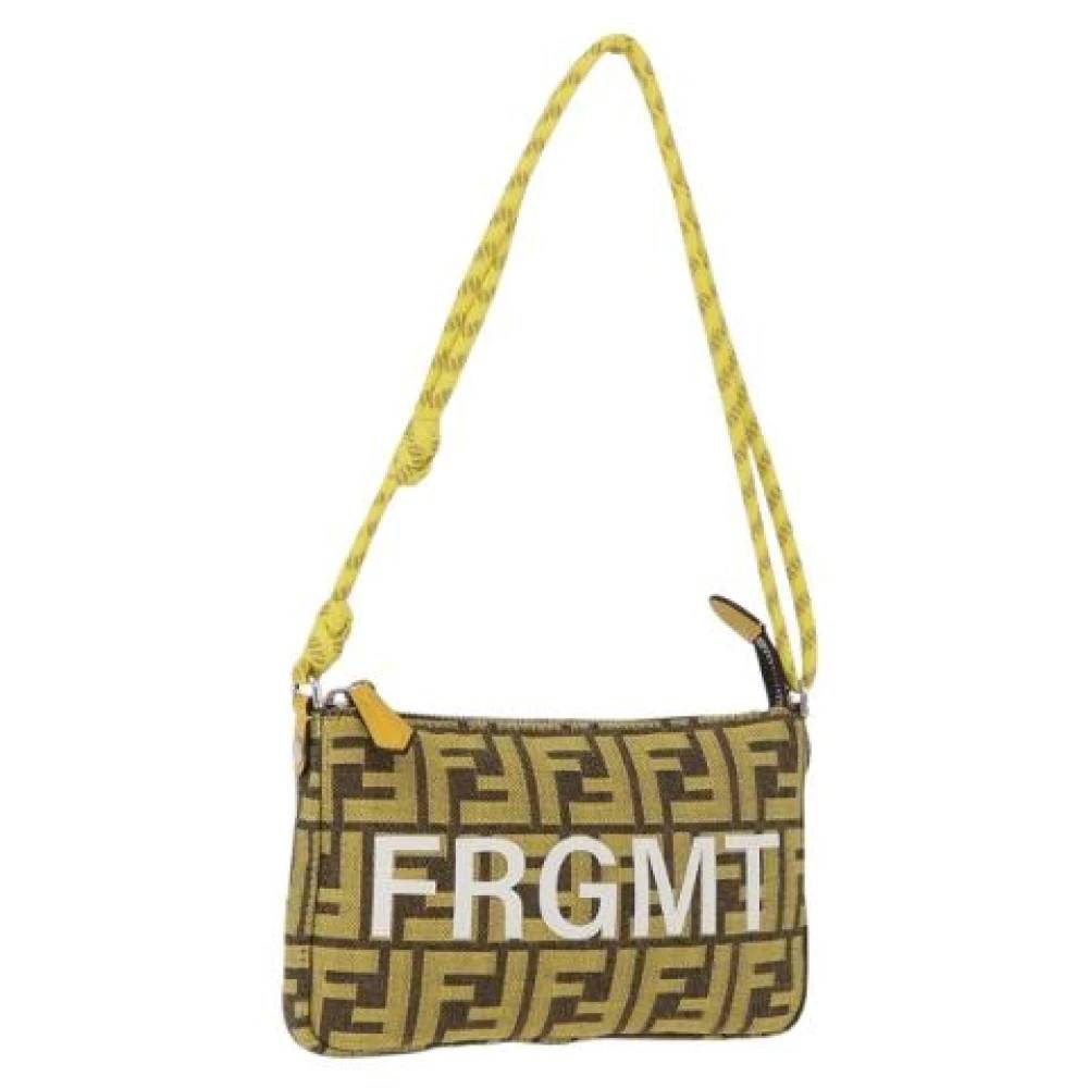 Fendi Vintage - Pre-owned Zucca Canvas Accessory Pouch Vintage - Dam - ONE Size -