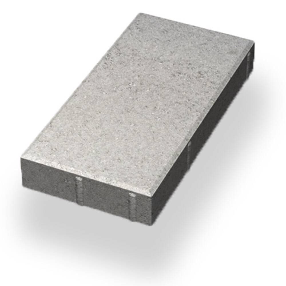 MARKSTEN BENDERS SLÄT FASAD HALVPLATTA GRÅ 350X175X50MM