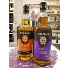 Springbank 18+10 år 46% alk. – sætpris