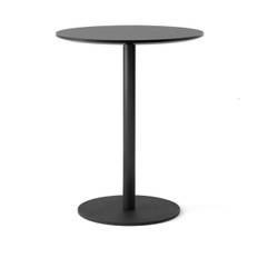 &Tradition In Between SK17 Dining Table Ø: 60 cm - Black Fenix Laminate/Black Base