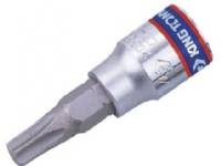 (ComputerSalg) King Tony Torx top med hul 1/4 T27 x 37 mm (203727)