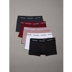 5 Pack Low Rise Trunks - Cotton Stretch - Multi - XS