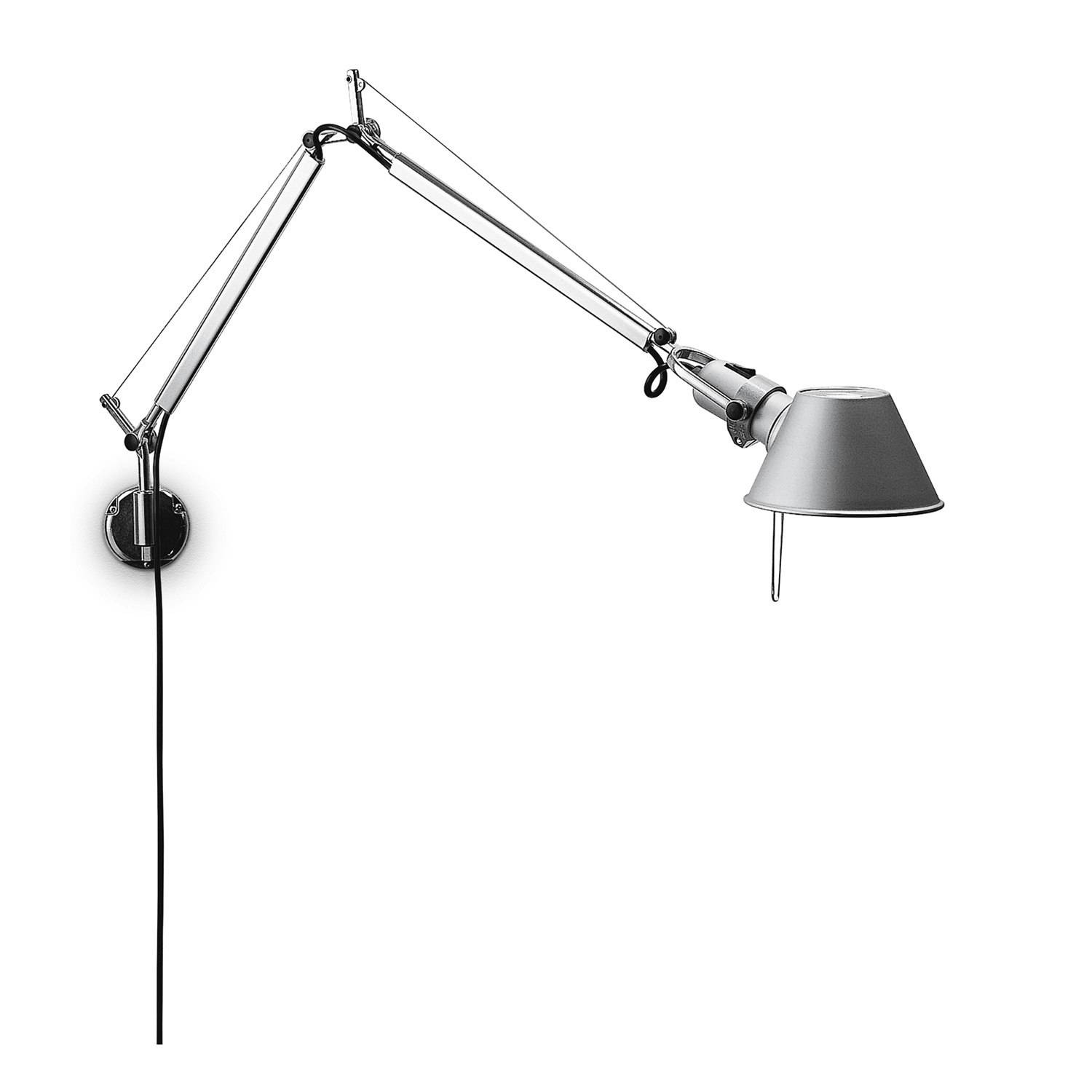 Artemide Tolomeo Mini Wall Lamp Vägglampa - Vägglampor Aluminium - 305022+305046