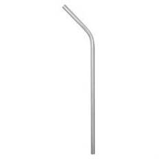 Böjt metall sugrör 20cm