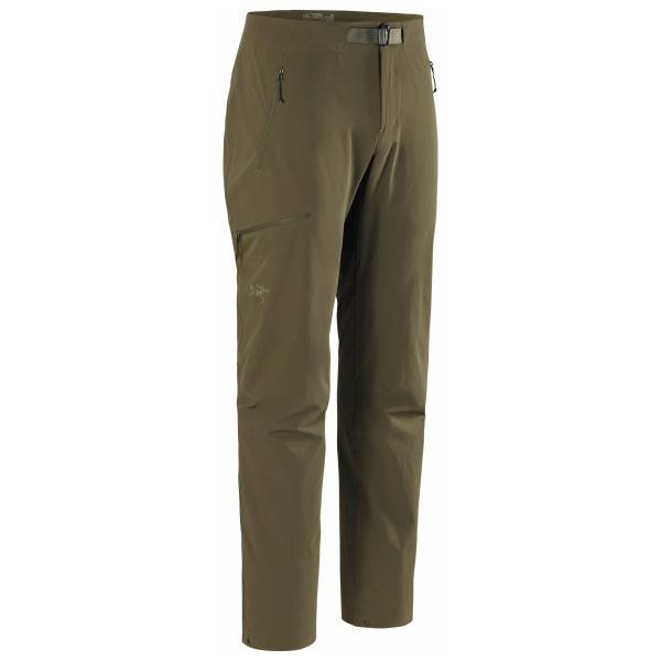 Arc'teryx Gamma Pant Softshellbyxa Herr Storlek 32 - Regular Färg olivgrön/brun
