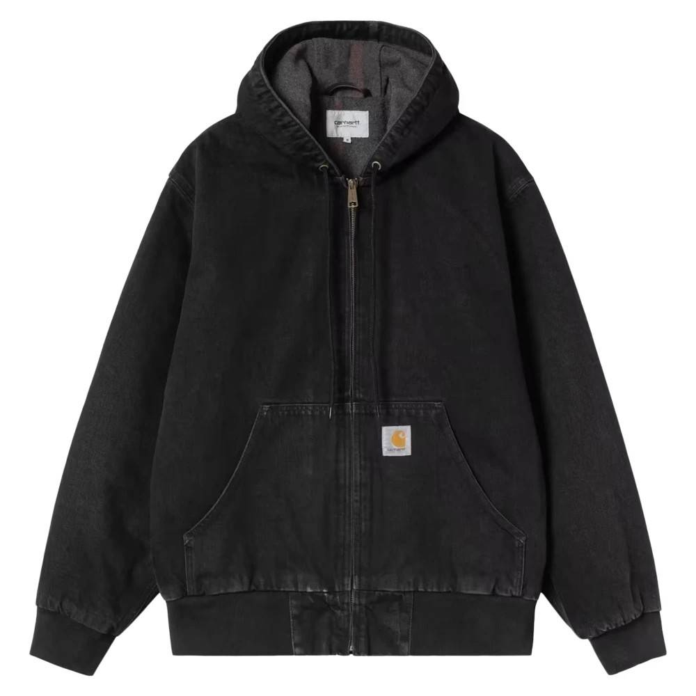 Carhartt Wip - OG Active Jacket Sweatshirts & Hoodies - Herr - XS - Bomull