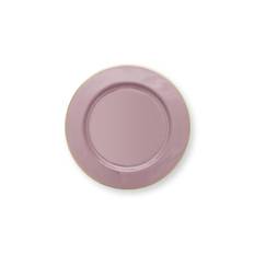 Plate Metal lilac 32 cm