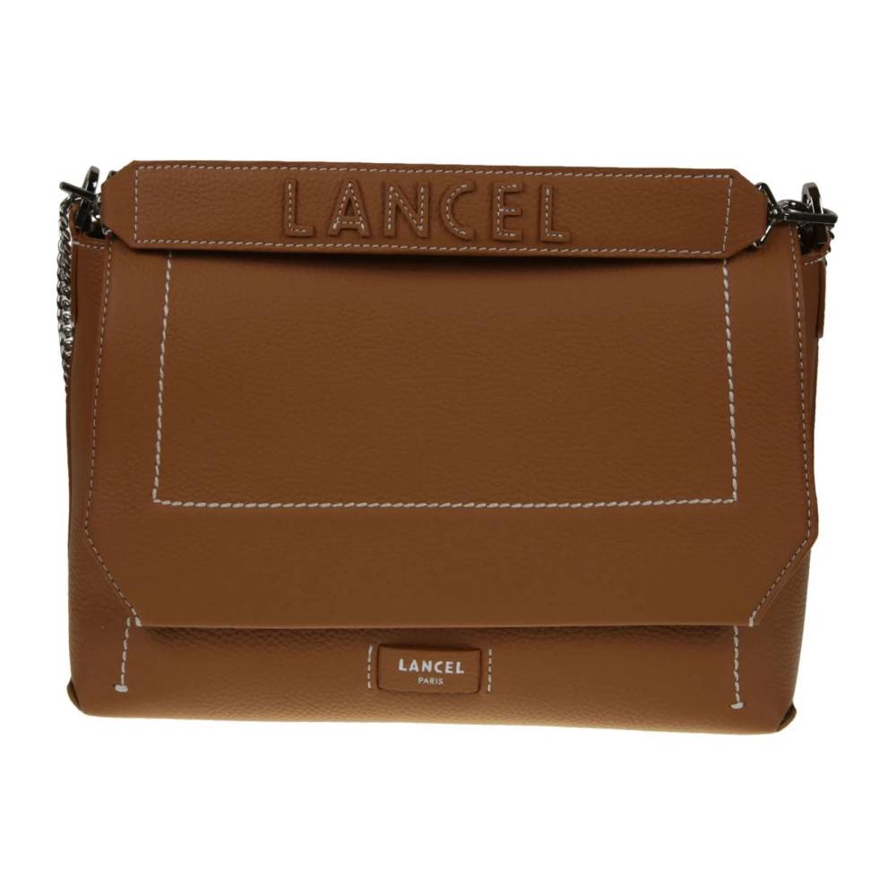 Lancel Ninon Soft Large Flap Bag - Tasker - Dame - Brun - ONE SIZE - Uld
