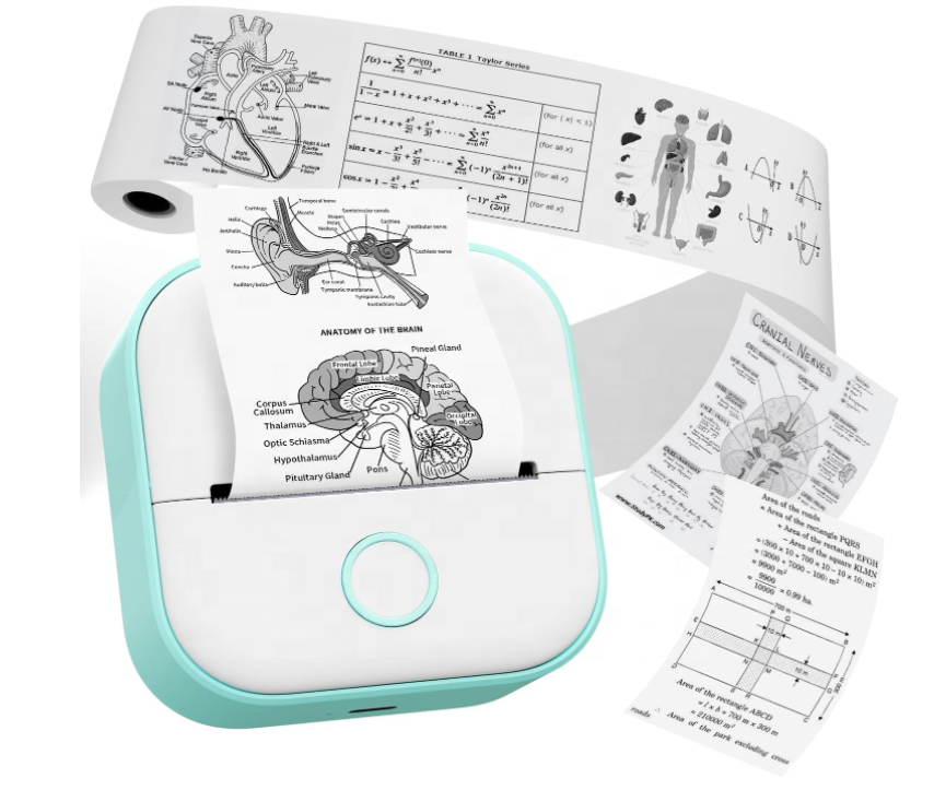 Phomemo T02 Inkless mini pocket Printer print photo portable thermal mini photo printer