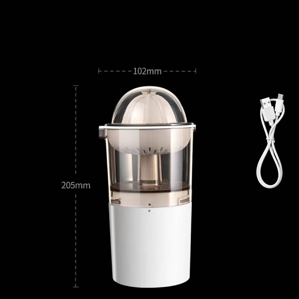 Portable Blender Electric Orange Press Mini Fruit Juicer Manual Juicer Cup Wireless Portable Juicer Bucket Juicer Kitchen Gadgets - White / USB