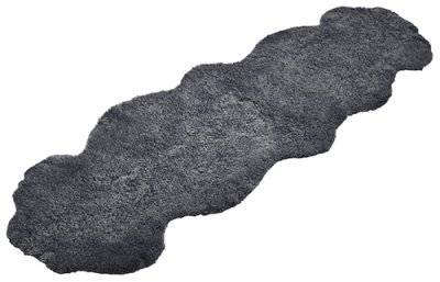 SKANDILOCK - AUSSIE DOPPIO, KORTHÅRIG FÅRSKINNSFÄLL  190X60 CM (Färg: Charcoal)