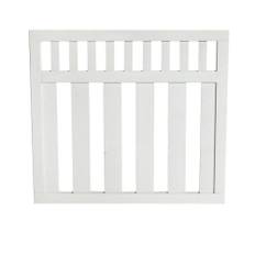 Nordic Fence havelåge Tendens hvid 100x90 cm