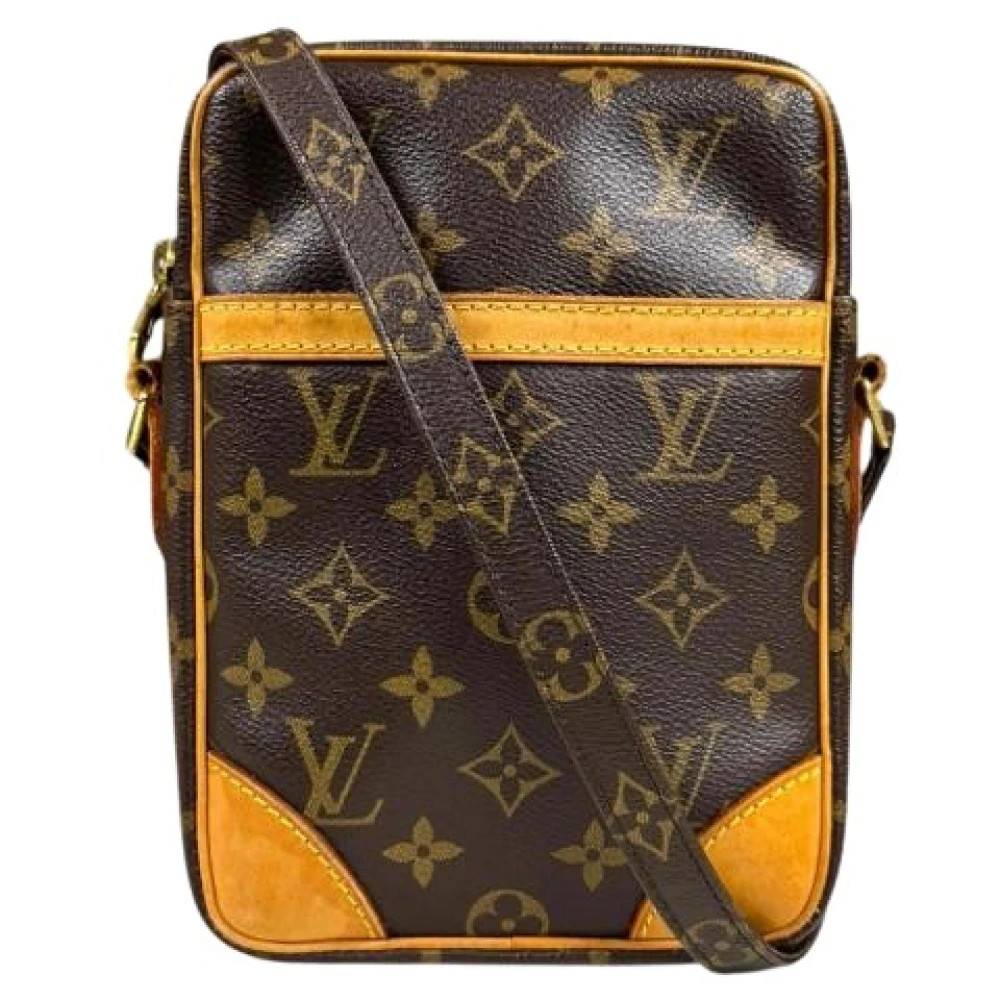 Louis Vuitton Vintage Pre-owned Canvas Cross Body Bag - Vintage - Dame - Brun - ONE SIZE - Tyl