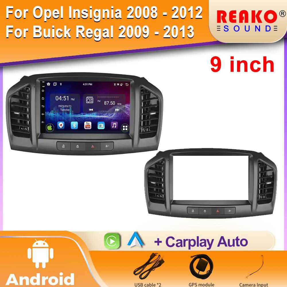 Bilradio Carplay Android För Opel Insignia 2008 - 2012 För Buick Regal 2009 - 2013 Navigation GPS Stereo 4G Wifi 2din DVD