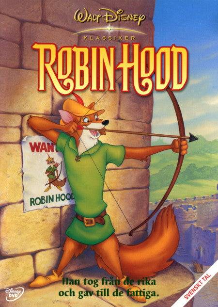DVD - Disney Klassiker 21: Robin Hood (Originalutgåva) (Beg)