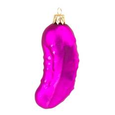 Juletræspynt - Christmas Pickle - Pink