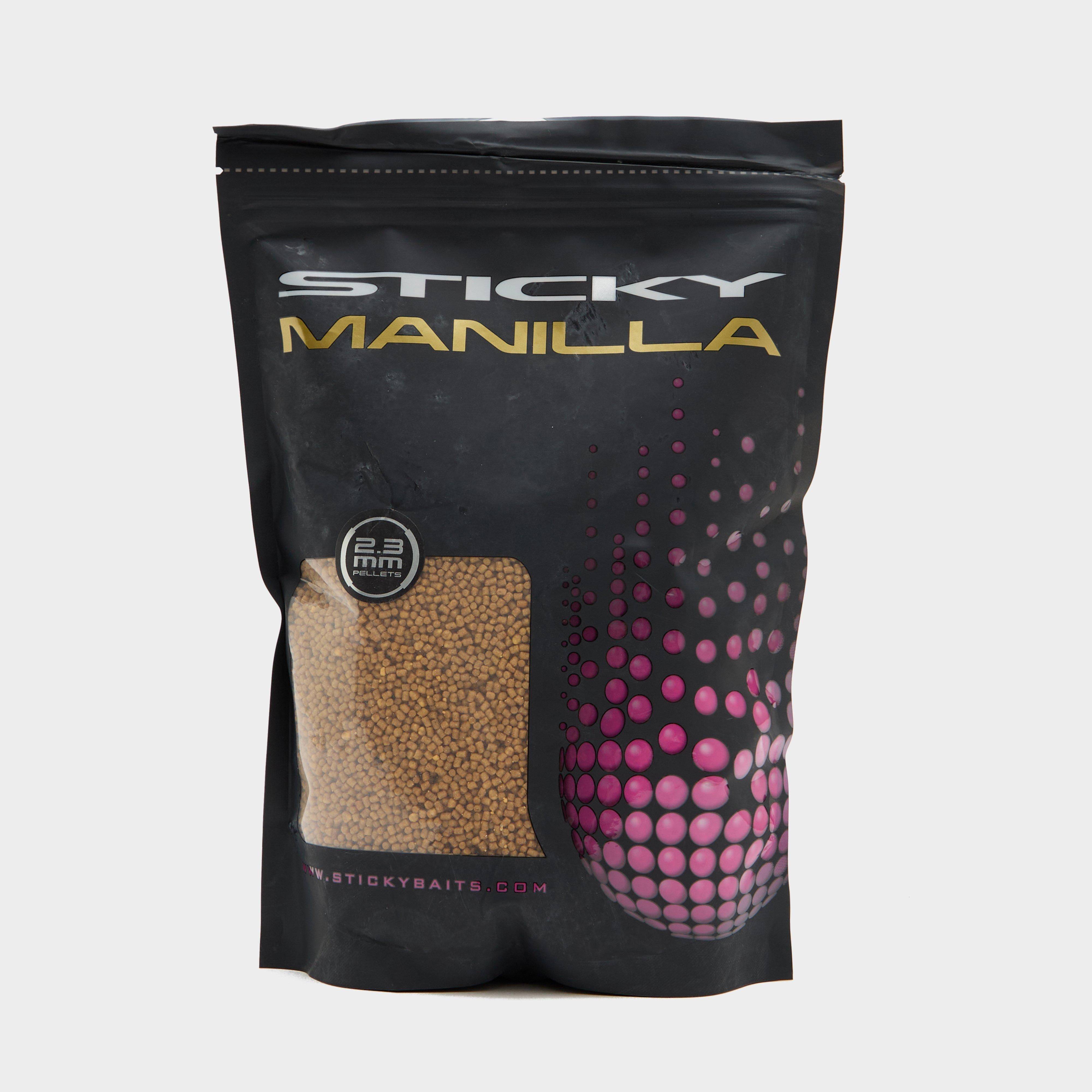 Sticky Baits Manilla Pellet 2.3Mm 900G Bag, Black