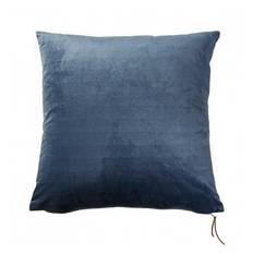 Pyntepude i velour med lynlås 45x45 cm Flere farver - Gammel rosa