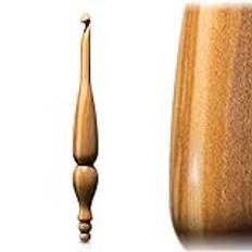 Furls - Furls Alpha Series Olivewood (6.50mm) Handgjort Trä Virknål - 1 Virknål