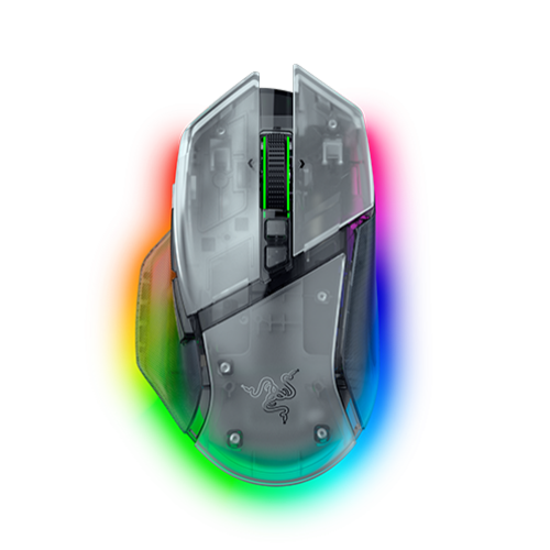 Razer Basilisk V3 Pro 35K - Phantom White Edition