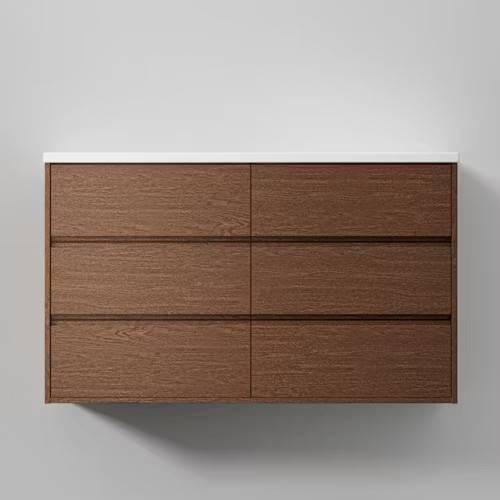 Tvättställsskåp INR Terra Grip 120D: Natural Oak