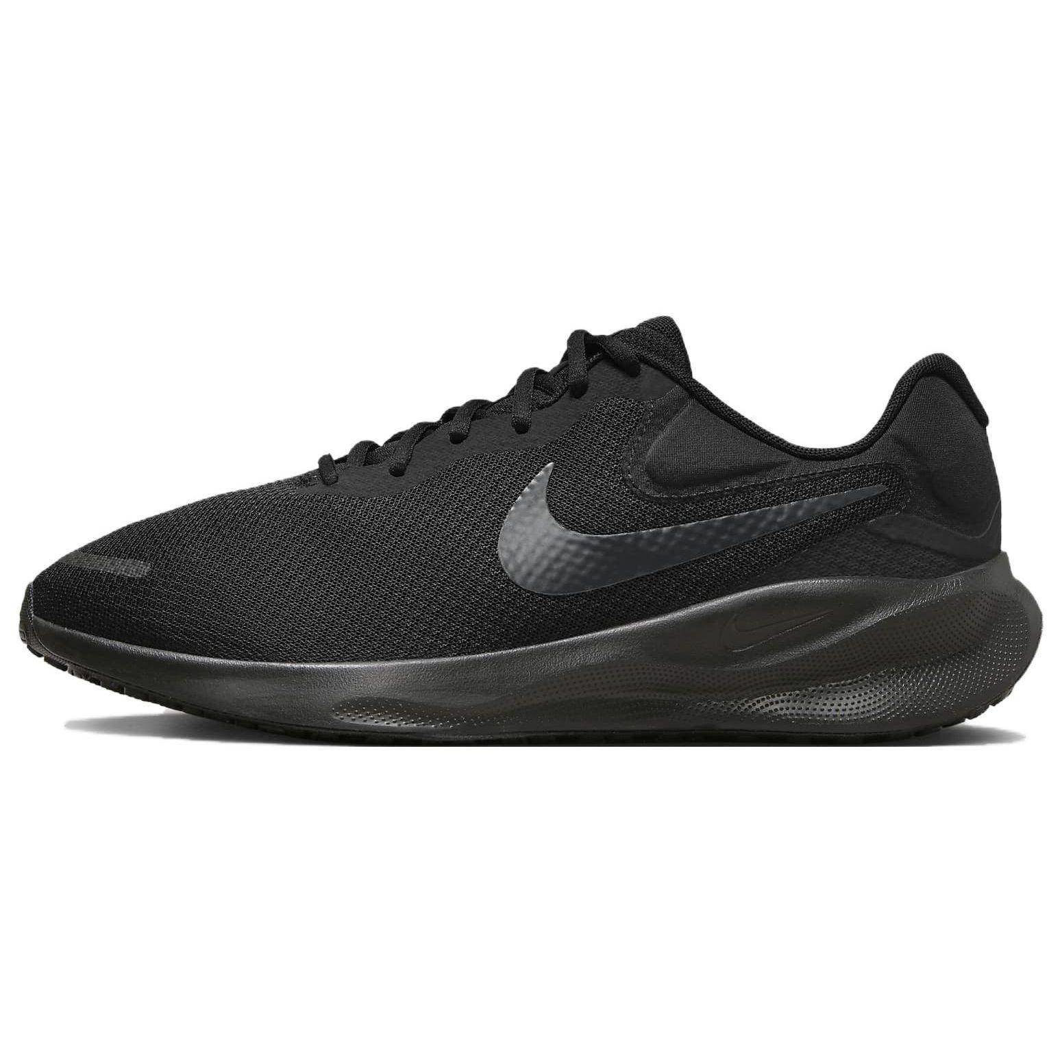 Nike Revolution 7 Extra Wide Herr Löparskor Svart Off Noir FB8501-001 cm