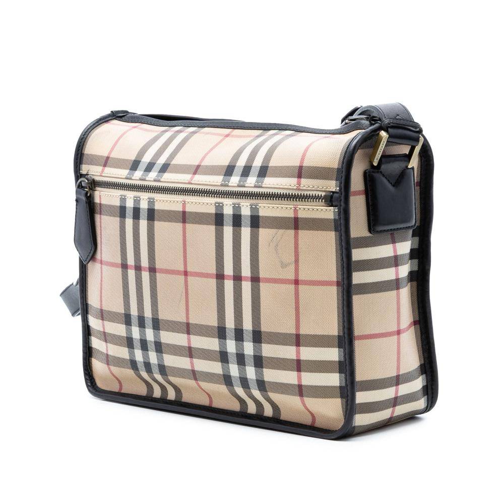 Burberry Vintage Crossbody Bag Stl. - Tasker Från Magasin - Beige (L 24cm x W 27cm x D 10.50cm)