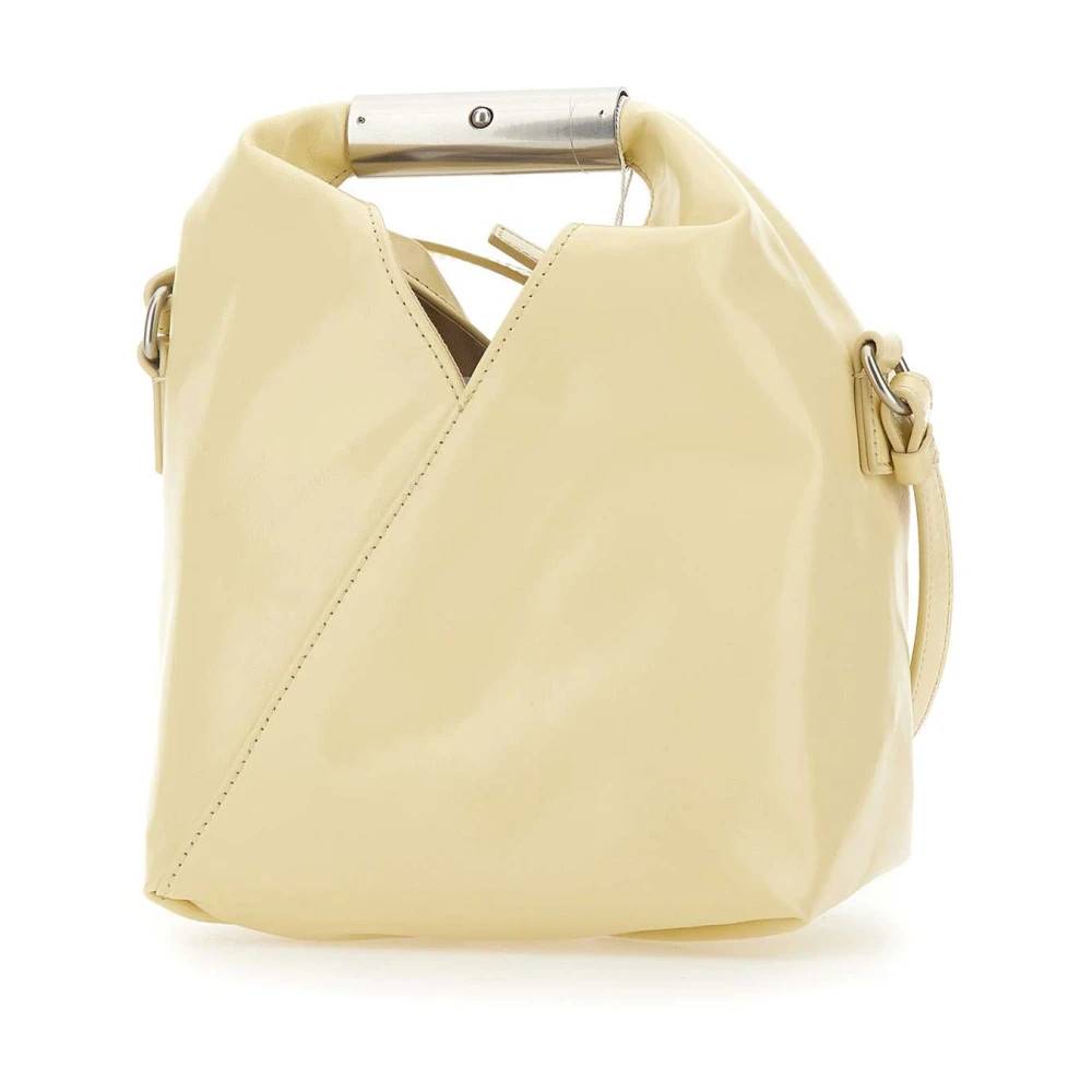 MM6 Maison Margiela Japansk Lille Crossbody Taske - Tasker - Dame - Beige - ONE SIZE - Uld