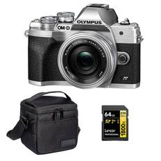 Olympus OM-D E-M10 Mark IV + 14-42 EZ Silver Paket