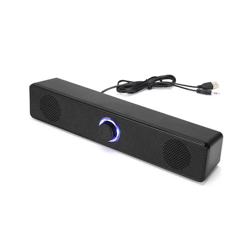 PC Soundbar Wireless Speaker USB Powered Soundbar for TV Pc Laptop Gaming Home Theater Audio System A.