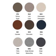 Fast Design Forest stol siddehynde - Solids Stof - SNA | Navy