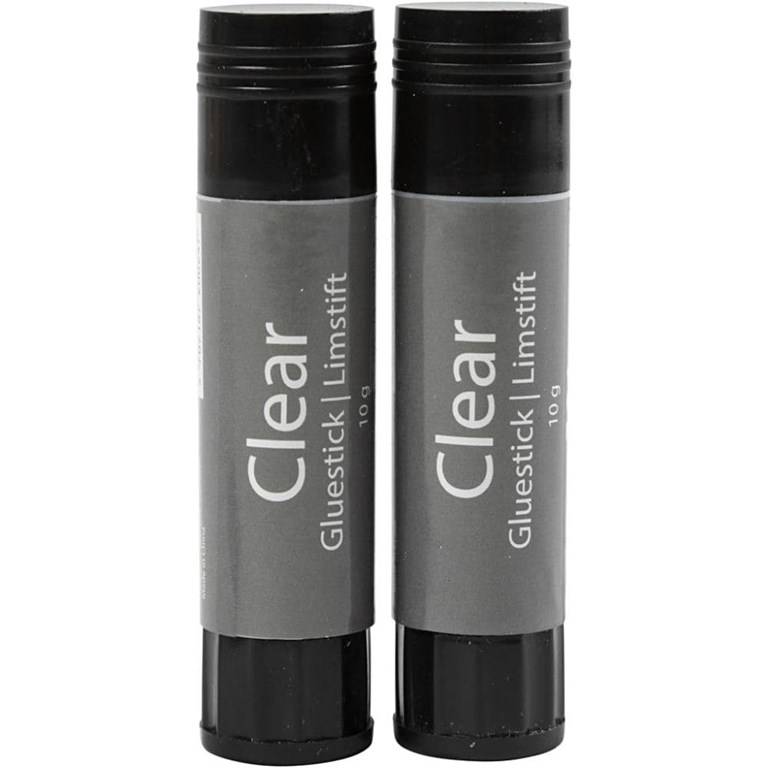2-pack Glue Stick - Limstift - Clear - 10gr