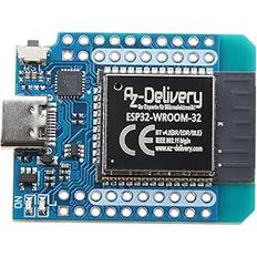 AZDelivery 1 x ESP32 D1 Mini NodeMCU ESP 32 Wi-Fi Module Bluetooth Internet Development Board with USB-C Port, Compatible with Arduino and Compatible with Wemos D1 Mini with eBook